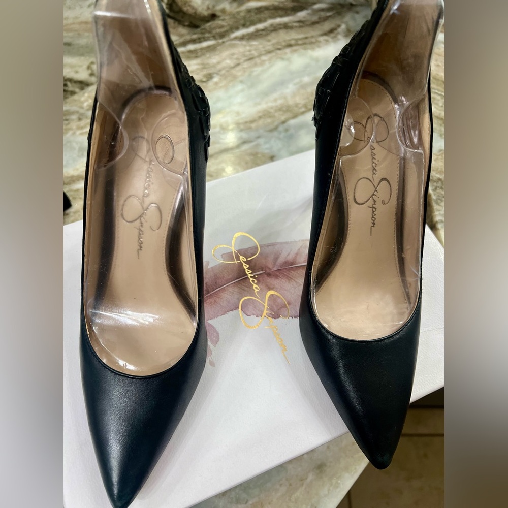 Jessica Simpson Black Heels